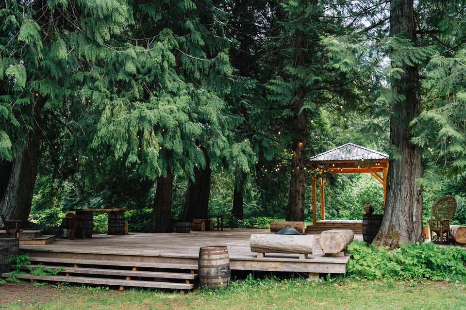 Dance floor, yoga studio or dining room. You decide. 